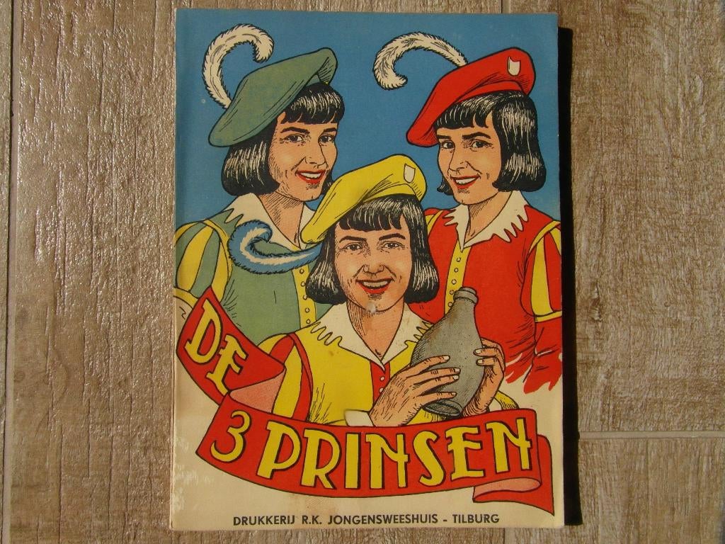 boek : "De 3 prinsen" uitgave 1955, Ophalen of Verzenden, Leo van Grinsven