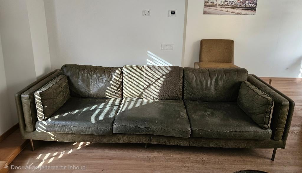Zitbank en loveseat, Ophalen, Gebruikt, Driepersoons, 75 tot 100 cm