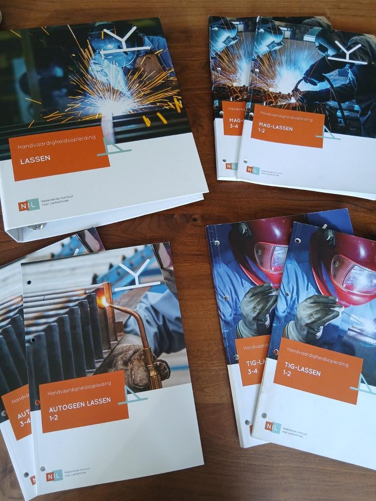 NIL lesboeken lassen nieuwste druk, Boeken, Ophalen of Verzenden, Zo goed als nieuw, Metaaltechniek