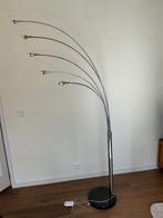 Booglamp met 5 armen en vloerdimmer, Ophalen, Gebruikt, Overige materialen, Modern/multi