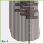 Restpartij minerale steenstrips waalformaat (S9.13055), Ophalen, Nieuw