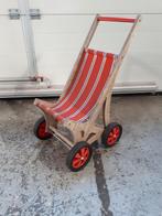 houten poppenwagen, Ophalen, Gebruikt, Duw- of Trekspeelgoed