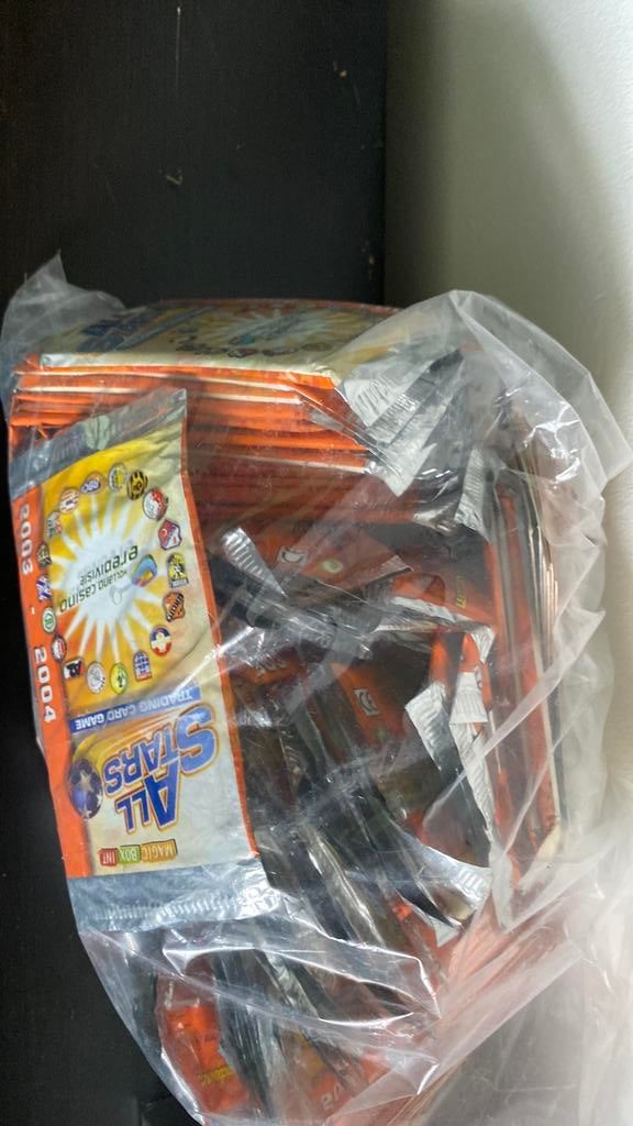 Panini / all stars originele dichte zakjes, Ophalen of Verzenden, Zo goed als nieuw, Buitenlandse clubs, Poster, Plaatje of Sticker