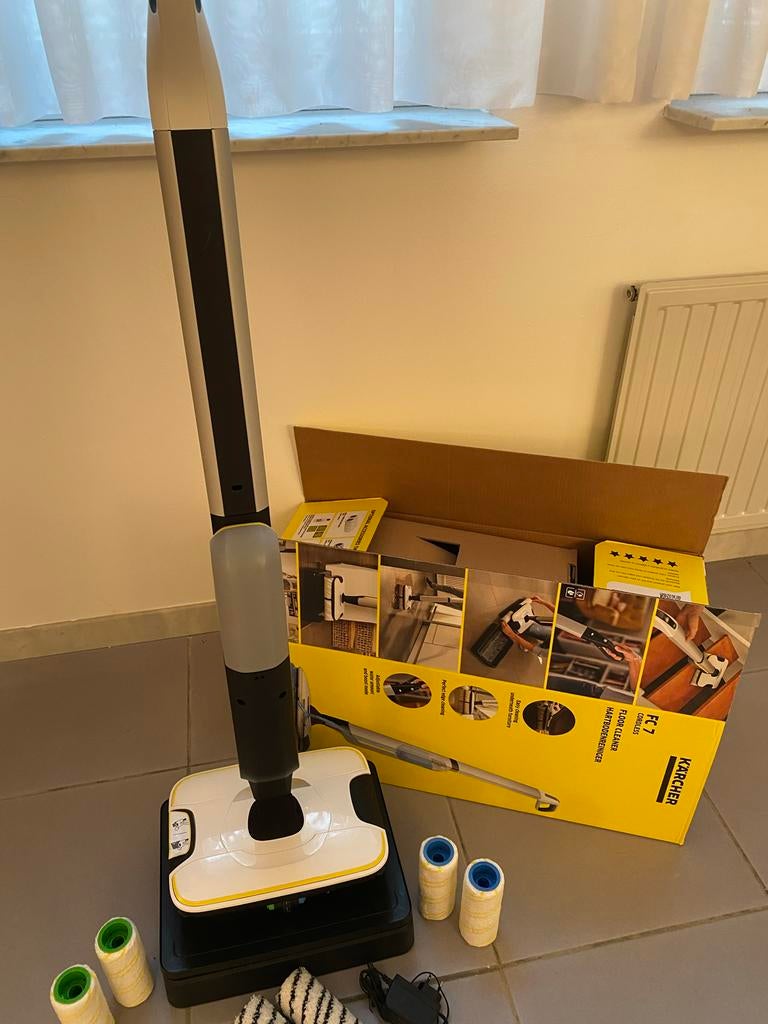 Karcher FC7 Cordless Vloerreiniger - Zo goed als nieuw!, Ophalen, Overige typen