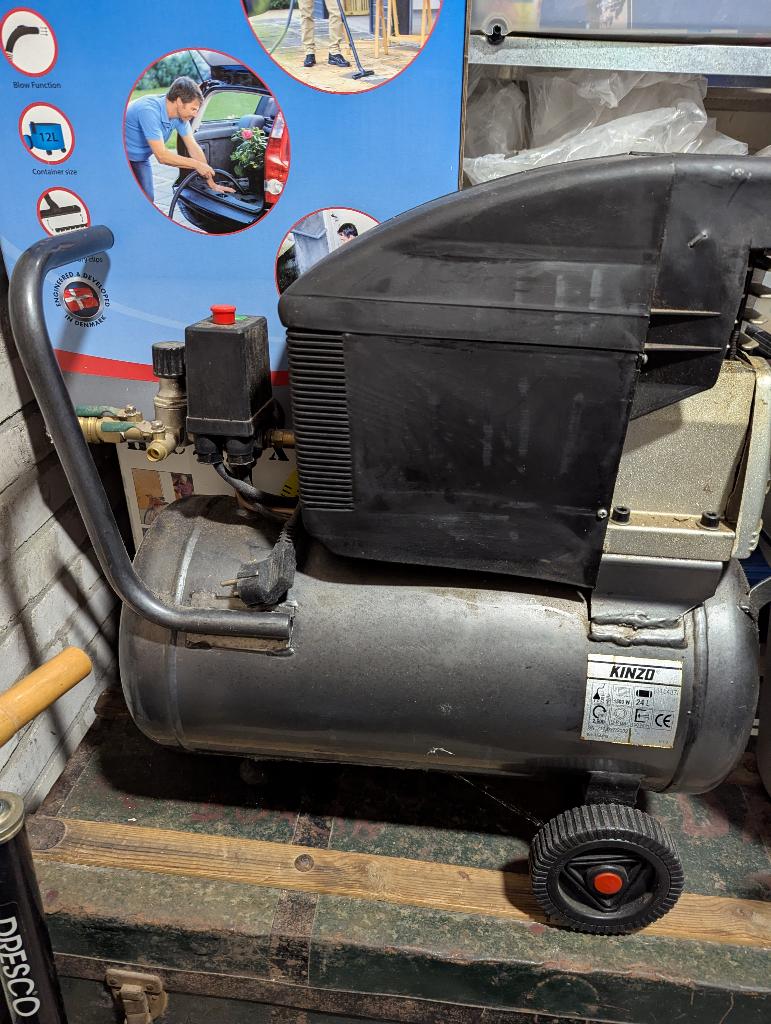 compresor, Ophalen, Gebruikt, Minder dan 200 liter/min, 6 tot 10 bar