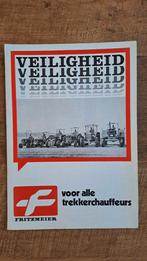 Folder FRITZMEIER veiligheidsbeugels voor tractor, trekker, Ophalen of Verzenden, Zo goed als nieuw, Folder