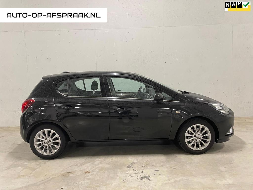 Opel Corsa 1.0 Turbo Online Edition 5drs. Apple Car Play Nav, Auto's, Opel, Voorwielaandrijving, Stof, Gebruikt, Euro 6
