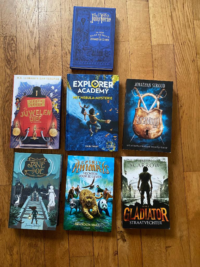 Jeugd Boeken o/a Gladiator Straatvechter, Jane Doe enz., Ophalen of Verzenden, Zo goed als nieuw, Diverse Auteurs, Fictie