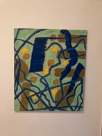 Abstract schilderij, Ophalen