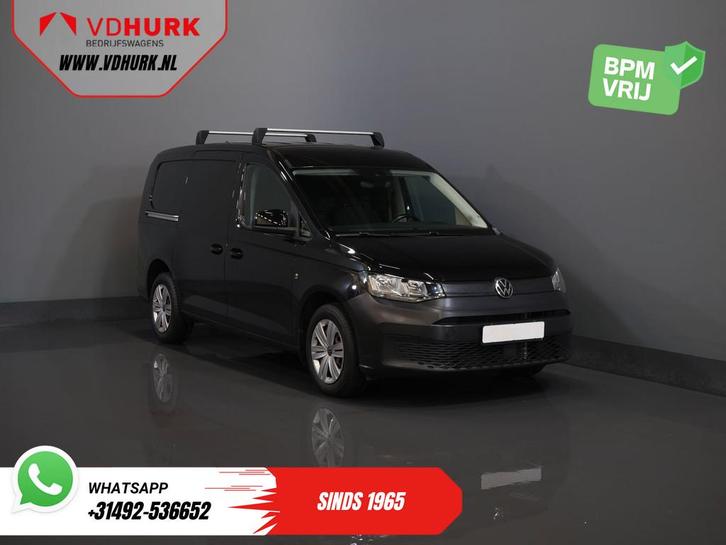 Volkswagen Caddy Cargo Maxi 2.0 TDI 125 pk DSG Aut. Standkac, Auto's, Bestelauto's, Bedrijf, Te koop, ABS, Airbags, Airconditioning