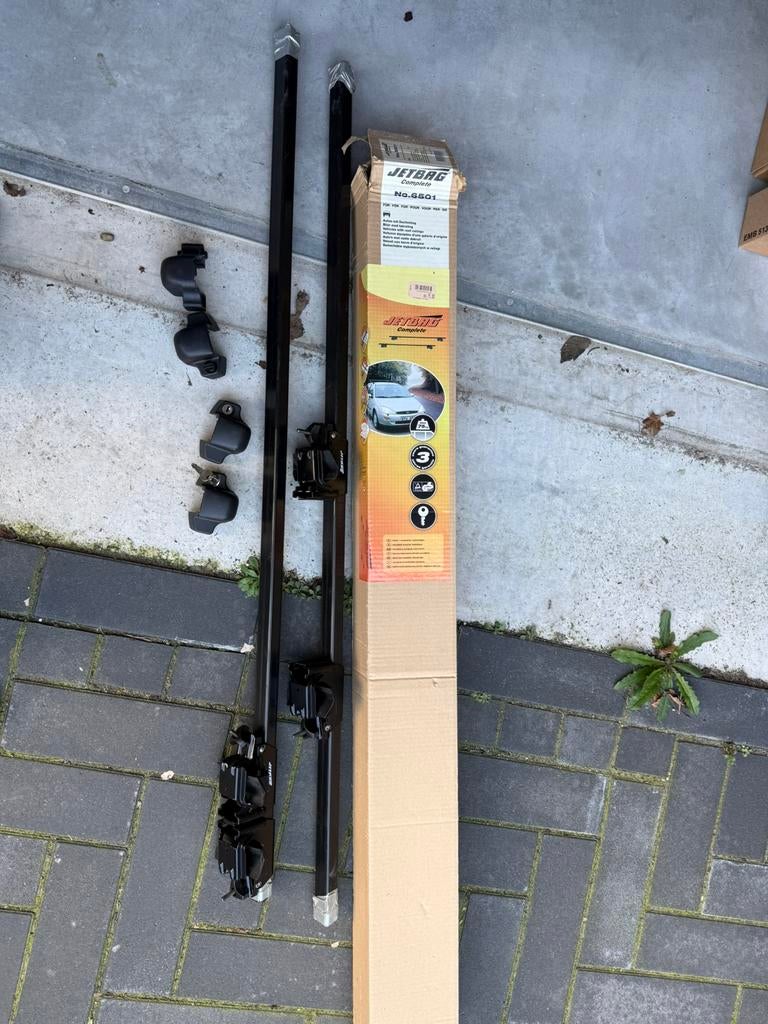 Dakdragers voor auto met dakrails, Auto diversen, Dakdragers, Ophalen of Verzenden, Nieuw