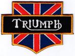 Triumph stoffen opstrijk patch embleem #1, Ophalen of Verzenden, Nieuw