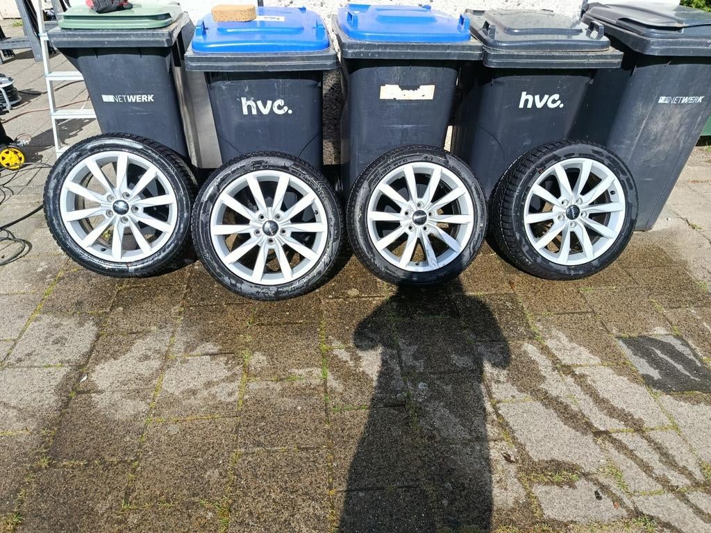 Monaco aluminium velgen te koop!, 17 inch, 225 mm, Winterbanden, Ophalen of Verzenden