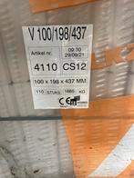 Kalkzandsteen vellingblokken 10 cm, Ophalen, Zo goed als nieuw, Kalkzandstenen