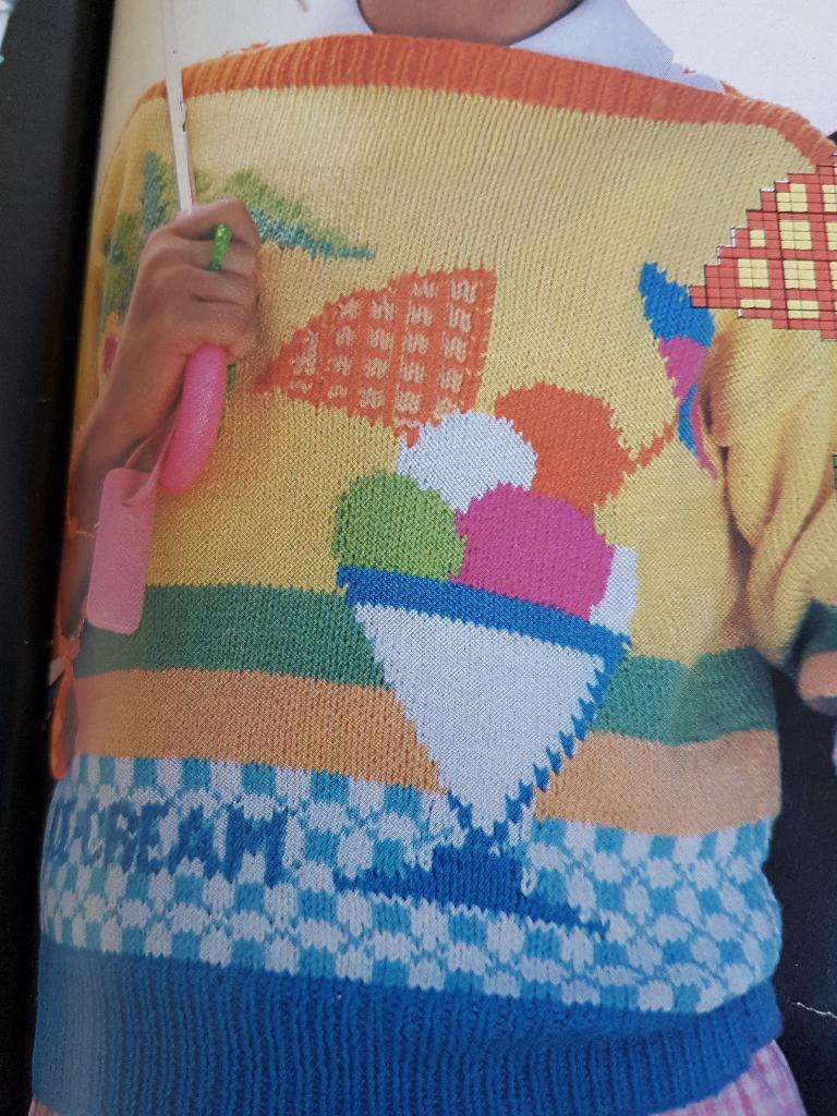 Sorbet/IJsje trui breipatroon, Ophalen of Verzenden, Zo goed als nieuw, Breien, Patroon of Boek