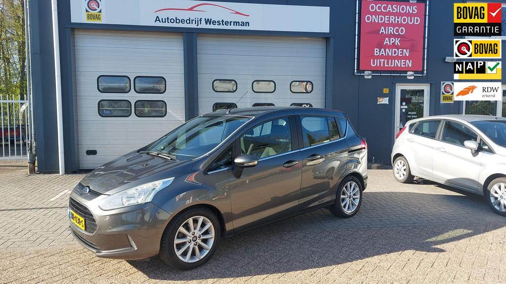 Ford B-Max 1.0 EcoBoost Titanium nieuwe apk / afleverbeurt, Auto's, Ford, Voorwielaandrijving, 101 pk, Gebruikt, USB