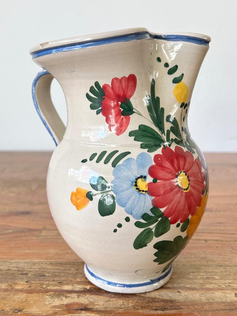 Kan / vaas / waterkan - keramiek - Italië, Ophalen of Verzenden