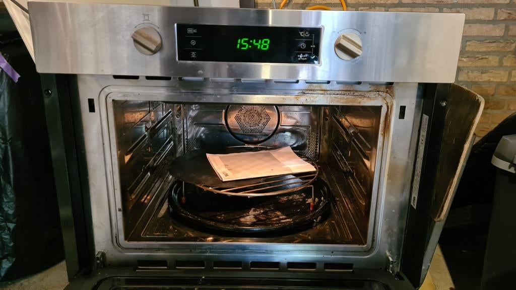 Etna combimagnetron met grillfunctie CM244RVS, Witgoed en Apparatuur, Ophalen of Verzenden, 45 tot 60 cm