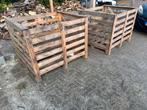 Gratis bekisting voor haardhout opslag, Tuin en Terras, Haardhout, 3 tot 6 m³, Ophalen, Overige houtsoorten, Blokken