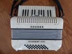Accordeon Hohner Student IVM 32-bas, Muziek en Instrumenten, Accordeons, Ophalen, Gebruikt, 32-bas, Met koffer