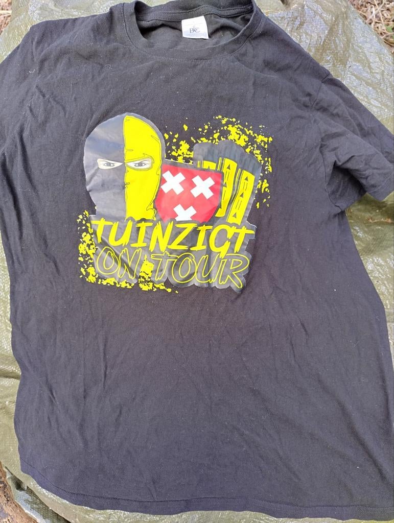 Heren shirt Tuinzigt on tour ( maat L ), Kleding | Heren, T-shirts, Ophalen of Verzenden, Nieuw, Zwart