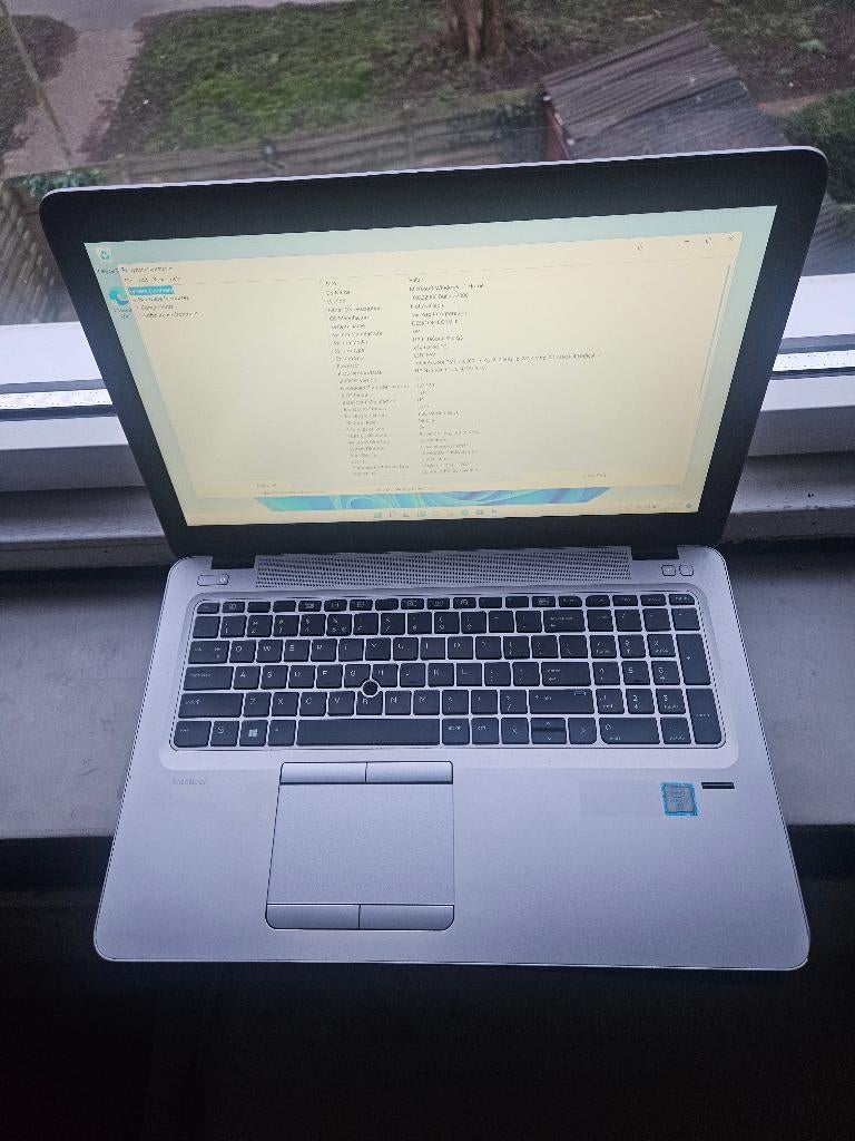 HP EB 850 G3 Laptop i7-6TH 2.8GHz/8GB/256GB/€150, Ophalen of Verzenden, Zo goed als nieuw, 15 inch, 2 tot 3 Ghz
