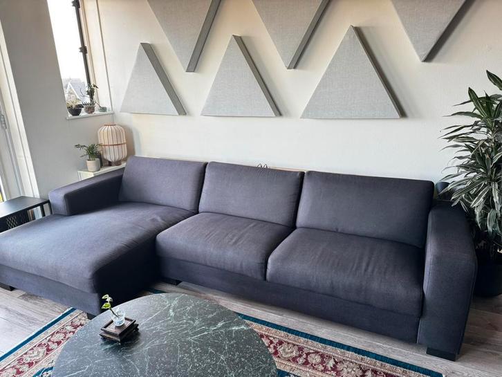 Basiclabel Jurre bank, Huis en Inrichting, Banken | Complete zithoeken, Gebruikt, Stof, Ophalen