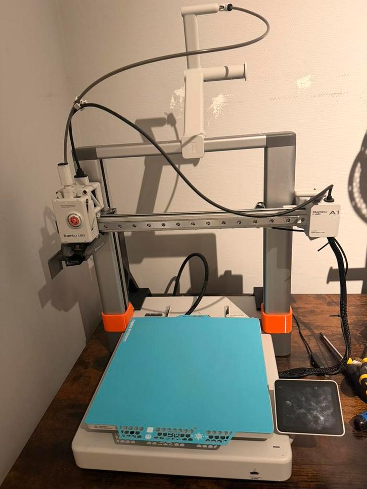 Bambu lab a1 met extra buildplates, Computers en Software, 3D Printers, Zo goed als nieuw, Ingebouwde Wi-Fi, Ophalen