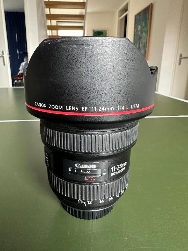 Canon EF 11-24 f/4 L USM, Audio, Tv en Foto, Fotografie | Lenzen en Objectieven, Zo goed als nieuw, Groothoeklens, Zoom, Verzenden