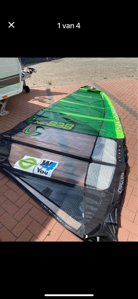 Loftsails Racing Blade 7.7, Watersport en Boten, Windsurfen, Gebruikt, Zeil, Met draagtas, 7 m² of meer, Ophalen