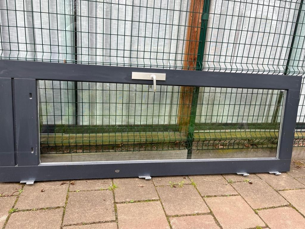 Hardhouten Buitendeur hr ++ glas, Ophalen of Verzenden, Hout, Vogelkooi