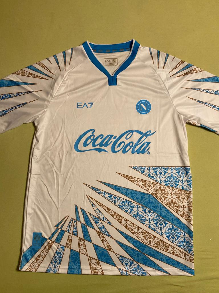 Napoli EA7 Coca-Cola maat XL LIMITED EDITION, Sport en Fitness, Voetbal, Maat XL, Ophalen of Verzenden, Nieuw, Shirt