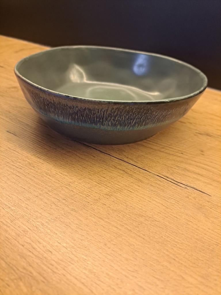 Pastabord HK Living,doorsnee 19 cm, Huis en Inrichting, Woonaccessoires | Schalen en Manden, Ophalen, Rond, Porselein of Keramiek