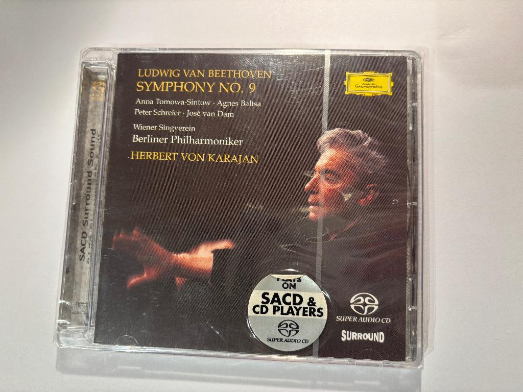 Beethoven, Berliner Philharmoniker, von Karajan, Verzenden, Romantiek, Nieuw in verpakking, Orkest of Ballet