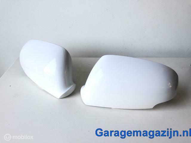 Spiegelkap links rechts wit Volkswagen Touran MPV 1T0857538, Auto-onderdelen, Spiegels, Nieuw, Ophalen of Verzenden