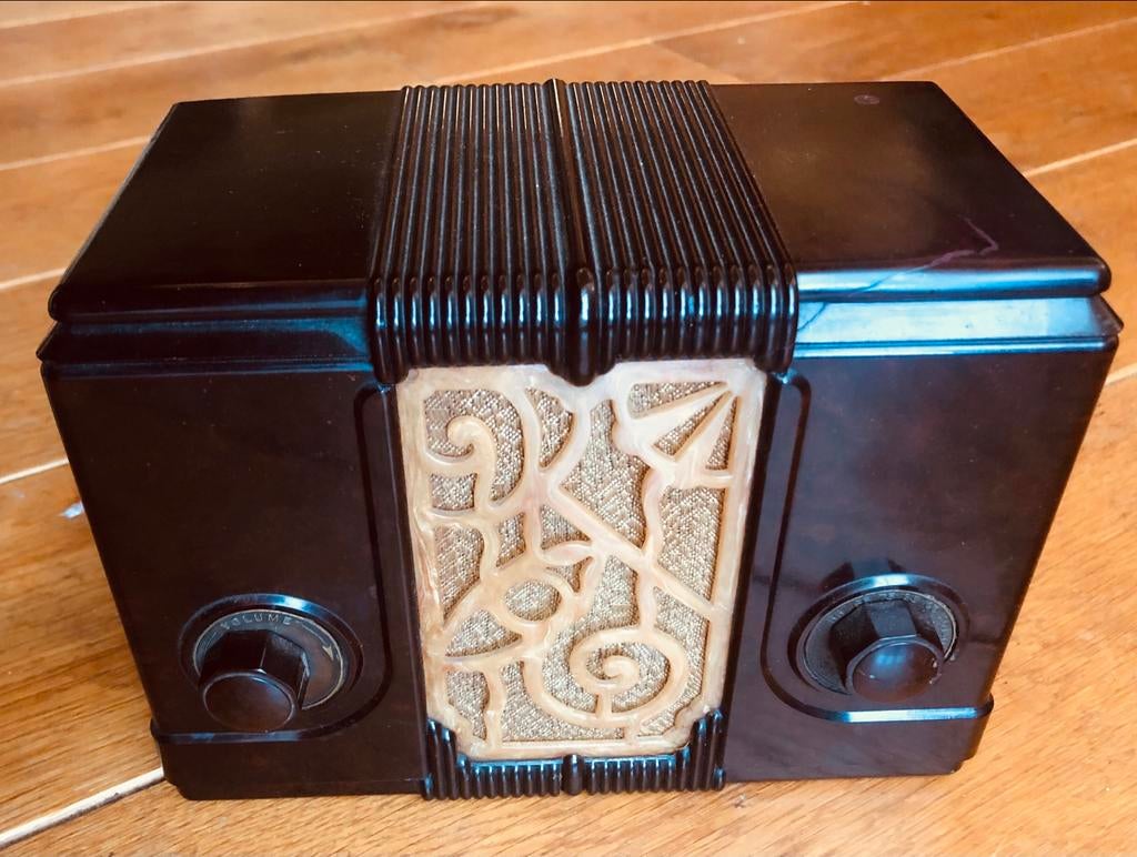 Antieke Art Deco Radio, de Kadette Jewel, Ophalen of Verzenden