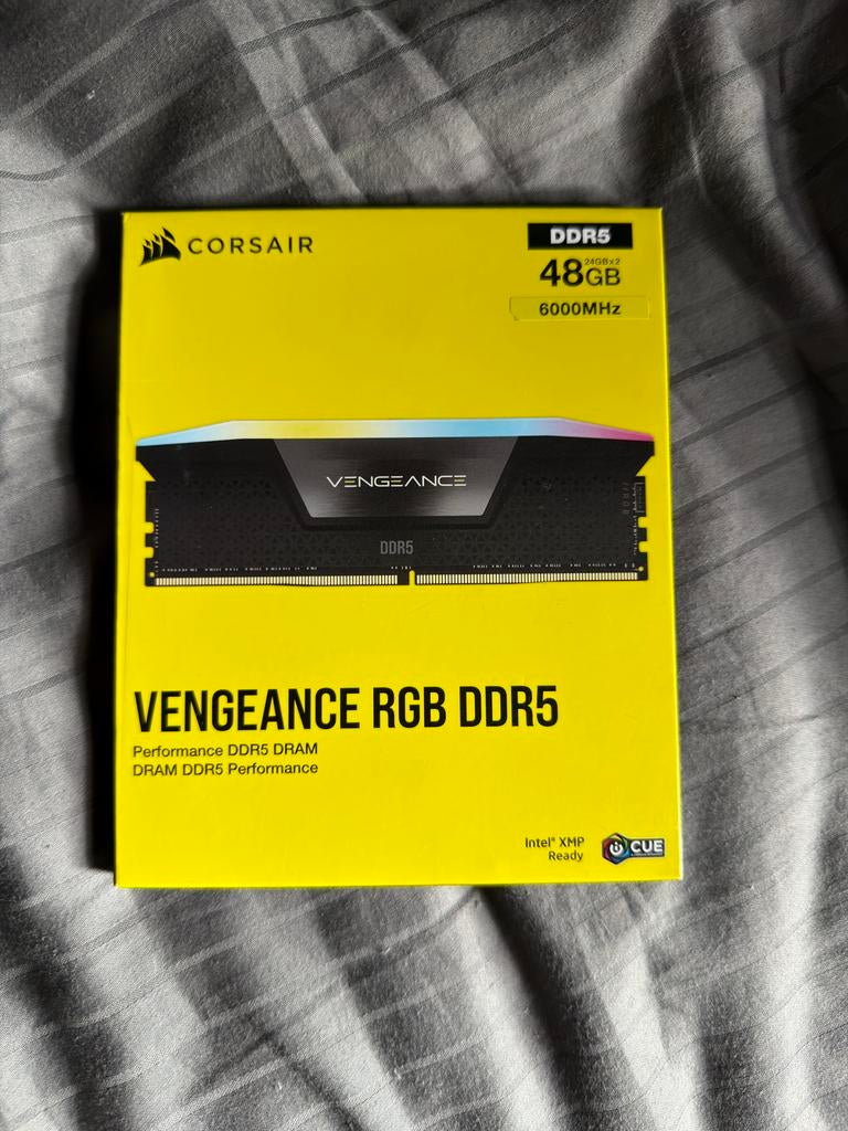 Corsair Vengeance DDR5 RAM 48GB (2x24GB) 6000MHz CL36, Computers en Software, RAM geheugen, 32 GB, Nieuw, Ophalen of Verzenden