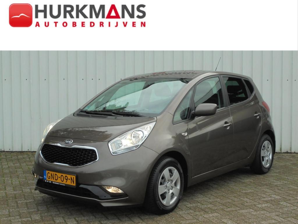 Kia Venga 1.6i AUTOMAAT HOGE INSTAP 63.847 KM ! TREKHAAK, Auto's, Automaat, Stof, Gebruikt, 4 cilinders