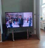 Mooie TV meubel 110x44 cm, 3 verdiepingen, op wieltjes, Ophalen, Gebruikt, 100 tot 150 cm, Onbekend