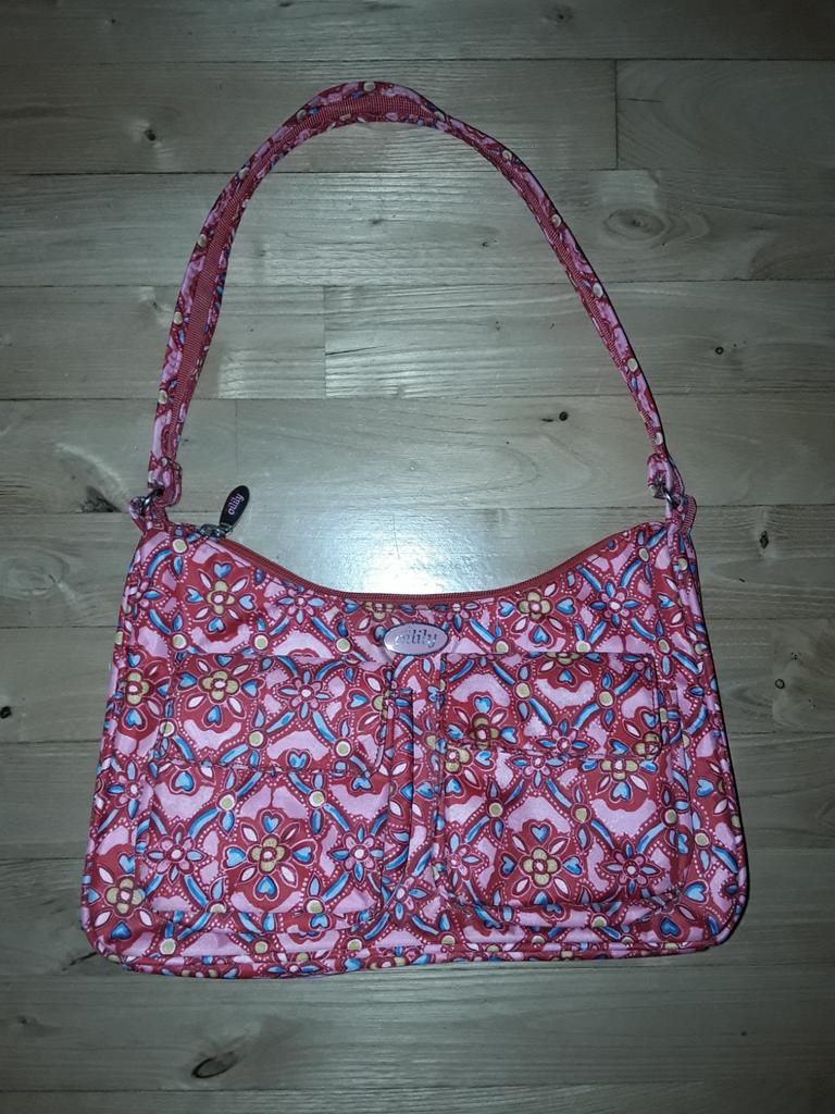 Oilily schoudertas, Sieraden, Tassen en Uiterlijk, Tassen | Damestassen, Ophalen of Verzenden, Zo goed als nieuw, Rood, Schoudertasje