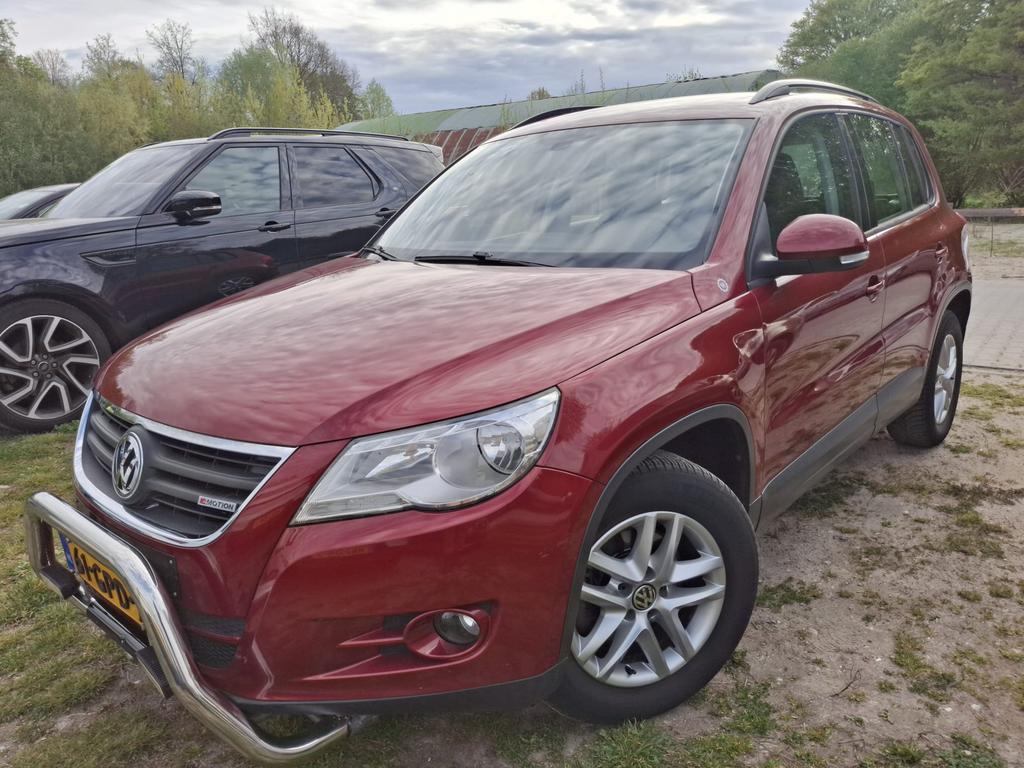 Volkswagen Tiguan 1.4 TSI 4MOTION, Auto's, 4 cilinders, 2000 kg, Parkeersensor, Origineel Nederlands