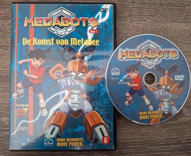 Dvd Medabots deel 1, de komst van Metabee, in goede staat, Cd's en Dvd's, Ophalen of Verzenden