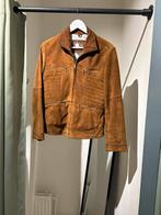 Sticks and stones suede leren jas cognac 38, Ophalen of Verzenden, Zo goed als nieuw, Maat 38/40 (M), Bruin