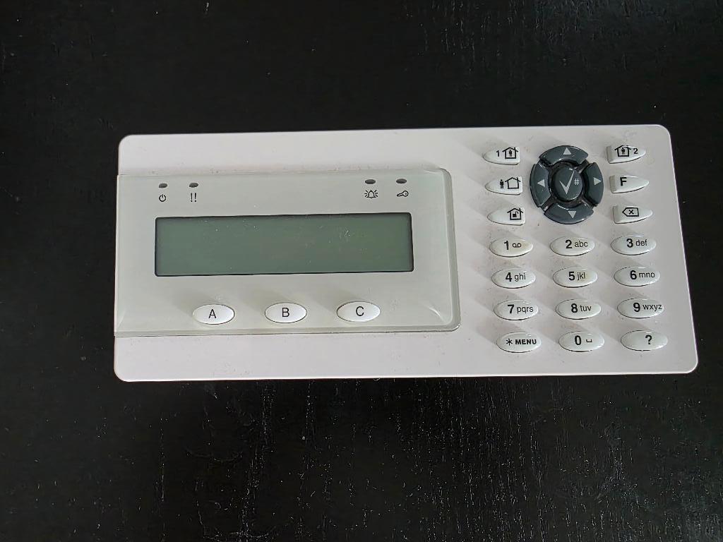 ATS1135 Bedienpaneel voor alarmsysteem (Aritech), Ophalen of Verzenden, Gebruikt, Overige typen, Overige soorten