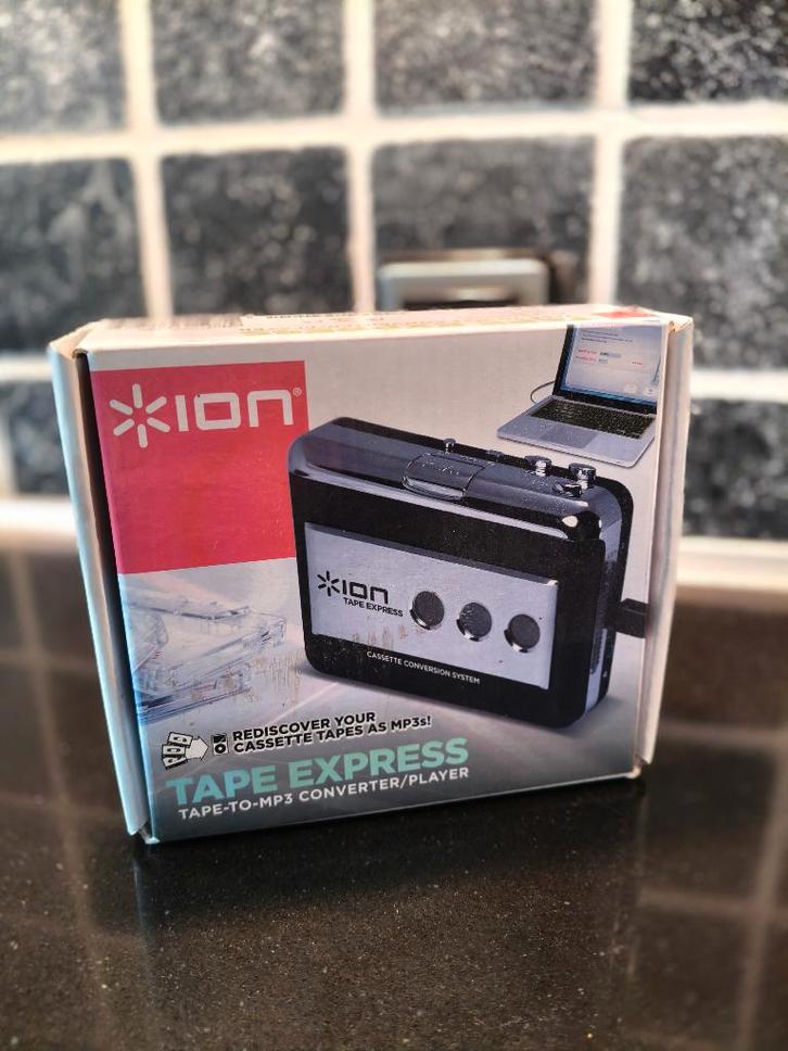 ION Tape Express portable, Audio, Tv en Foto, Converters, Zo goed als nieuw, Ophalen of Verzenden