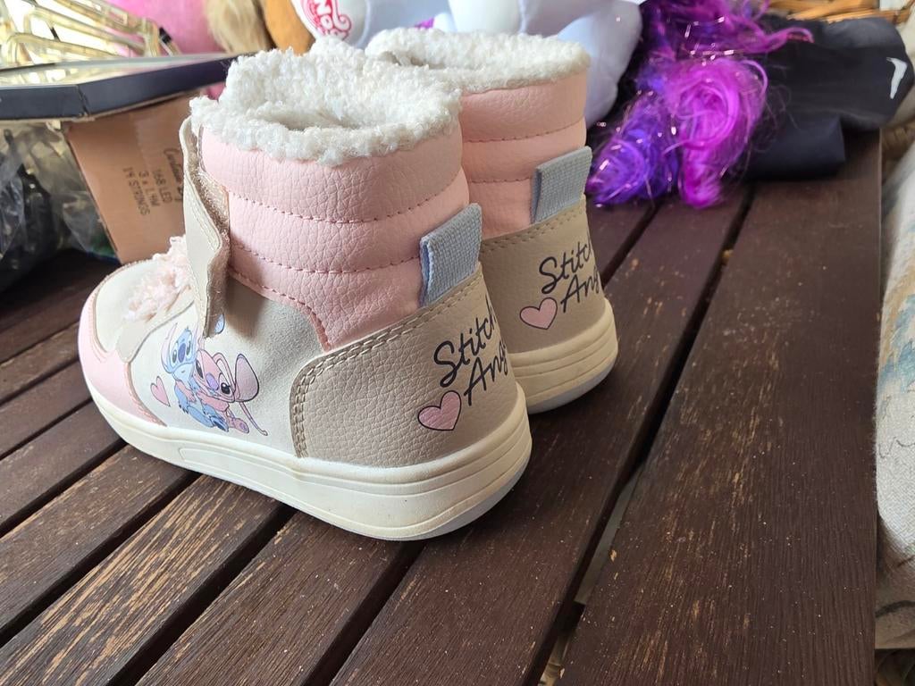 Stitch & Angel schoenen maat 34 - Roze/Beige, Kinderen en Baby's, Kinderkleding | Schoenen en Sokken, Ophalen of Verzenden, Meisje