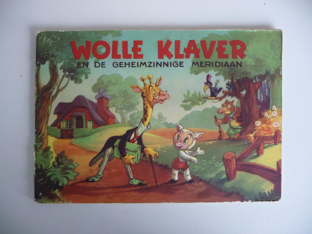 stripboek WOLLE KLAVER EN DE GEHEIMZINNIGE MERIDIAAN - 1952, Gelezen, Eén stripboek, Ophalen of Verzenden, Marten Toonder studios