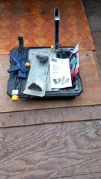 Tegelsnijder elektrisch met water bak, Ophalen, Gebruikt