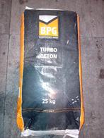 Turbo beton 4 zakken 25 kilo, Ophalen, Nieuw, Beton