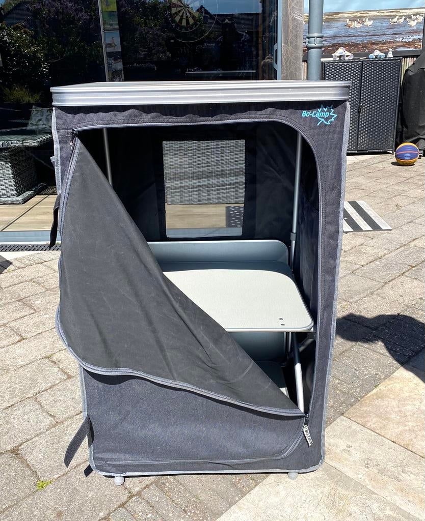 Bo camp voortent voorraad kast, Caravans en Kamperen, Ophalen of Verzenden, Zo goed als nieuw, Campingkast